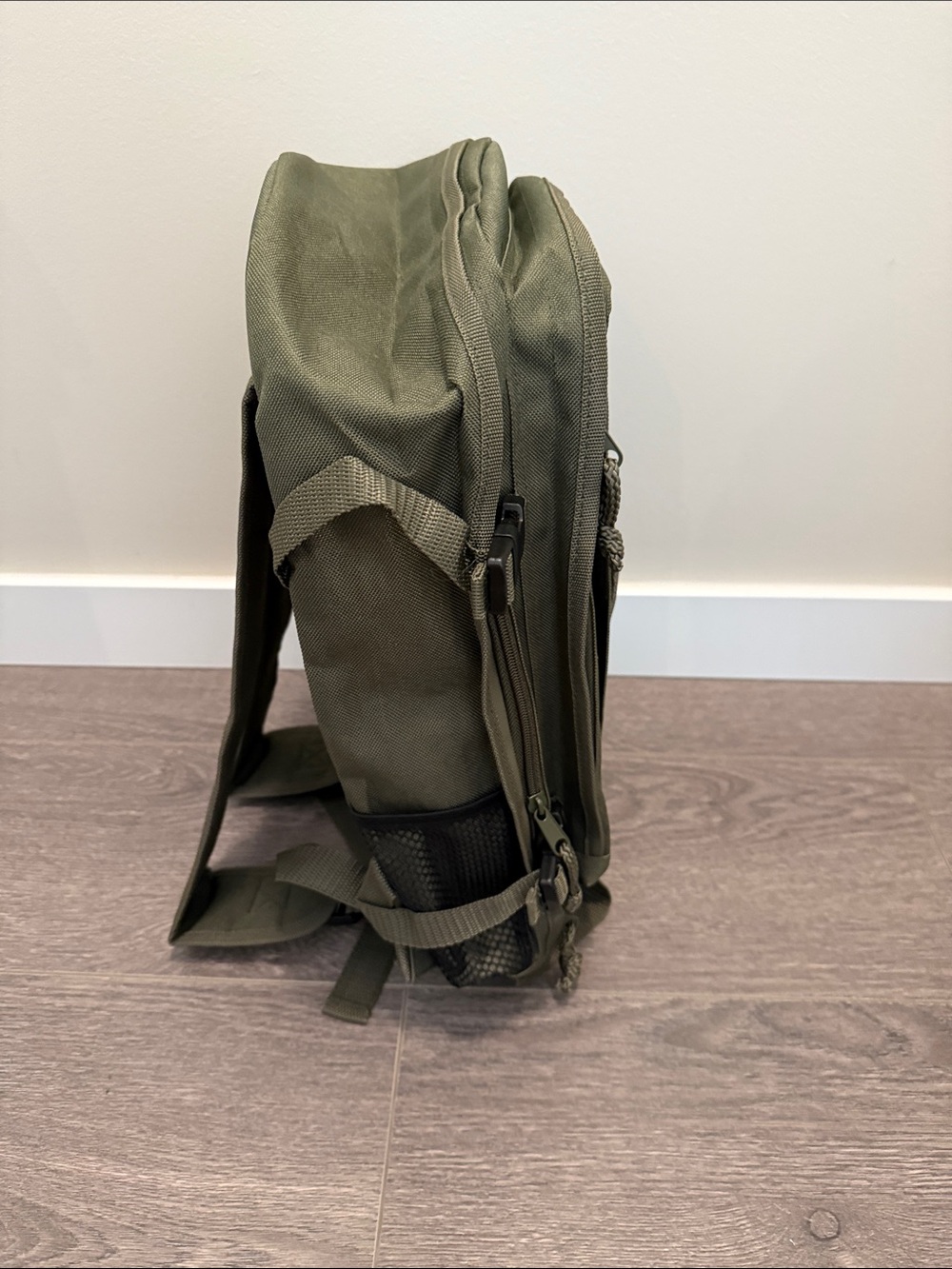 Olive Green Tactical Backpack - Picture 4 of 9